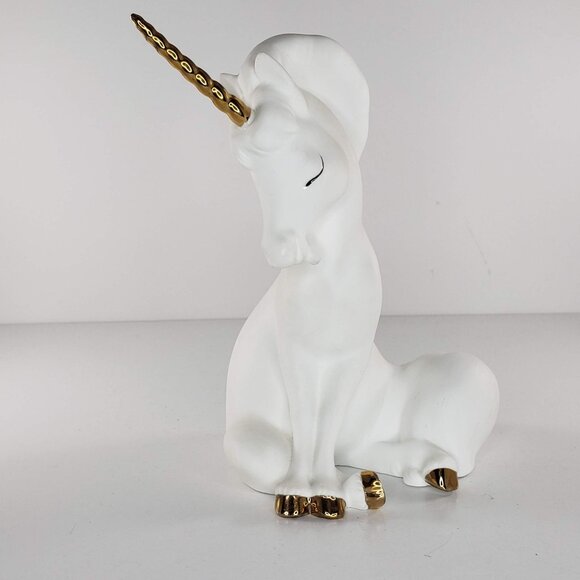 Freeman McFarlin George Good Unicorn Sitting Figurine RARE HTF - Picture 3 of 8